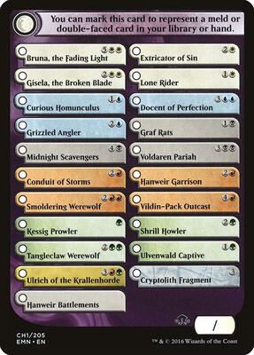 Checklist Card - Eldritch Moon card from Eldritch Moon