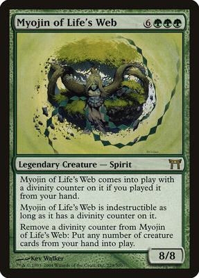 Myojin of Life's Web card from Champions of Kamigawa