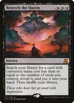 Beseech the Queen card from From the Vault: Lore