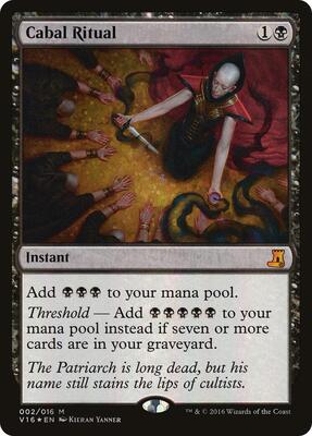 Cabal Ritual card from From the Vault: Lore