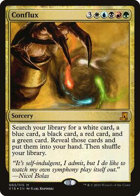 Conflux card from From the Vault: Lore