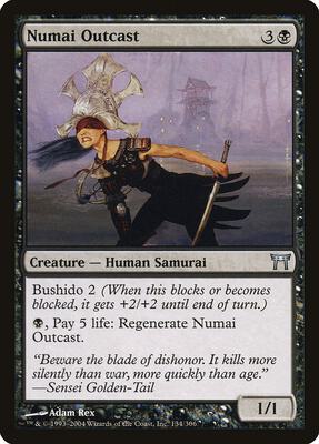 Numai Outcast card from Champions of Kamigawa