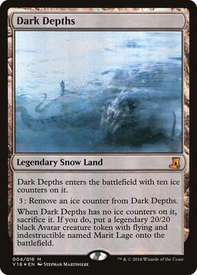 Dark Depths card from From the Vault: Lore
