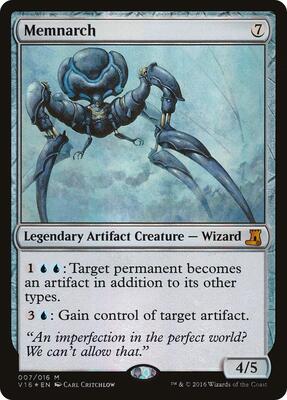 Memnarch card from From the Vault: Lore