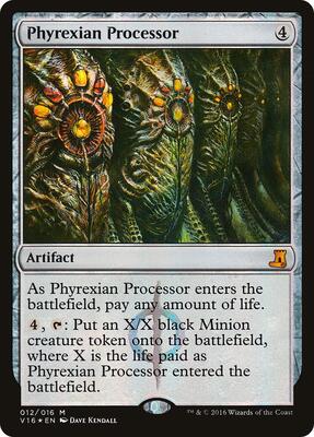 Phyrexian Processor card from From the Vault: Lore