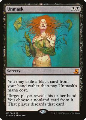 Unmask card from From the Vault: Lore
