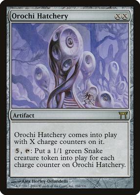 Orochi Hatchery card from Champions of Kamigawa