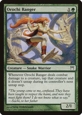 Orochi Ranger card from Champions of Kamigawa