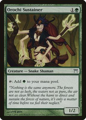 Orochi Sustainer card from Champions of Kamigawa