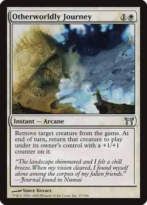 Otherworldly Journey card from Champions of Kamigawa