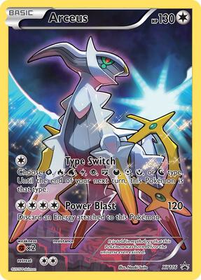 Arceus - XY116 card from XY Promos