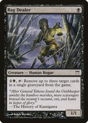 Rag Dealer card from Champions of Kamigawa