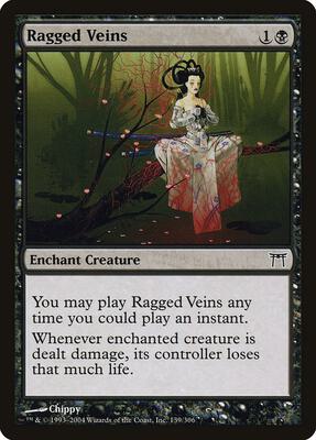 Ragged Veins card from Champions of Kamigawa