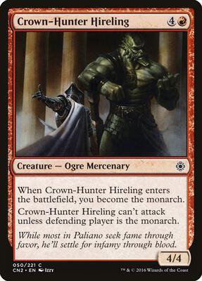 Crown-Hunter Hireling card from Conspiracy: Take the Crown