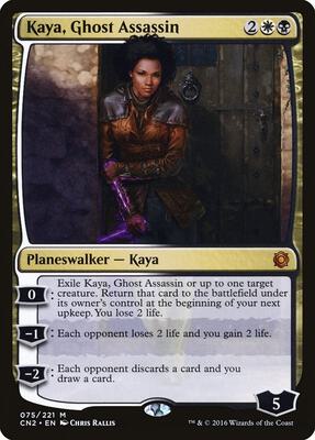Kaya, Ghost Assassin card from Conspiracy: Take the Crown