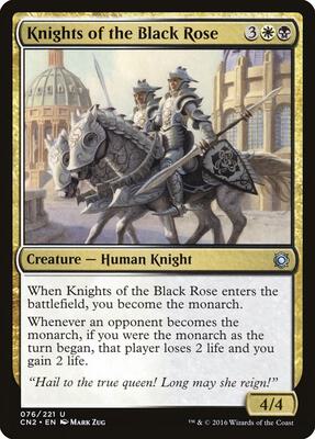 Knights of the Black Rose card from Conspiracy: Take the Crown