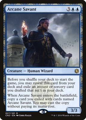 Arcane Savant card from Conspiracy: Take the Crown