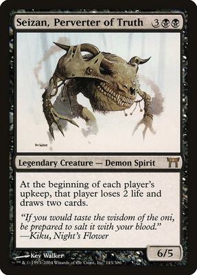 Seizan, Perverter of Truth card from Champions of Kamigawa