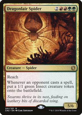 Dragonlair Spider card from Conspiracy: Take the Crown