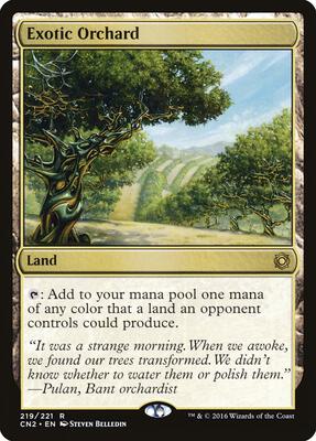 Exotic Orchard card from Conspiracy: Take the Crown