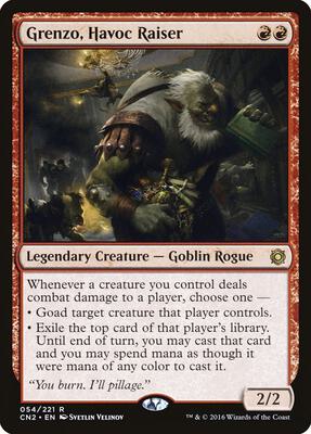 Grenzo, Havoc Raiser card from Conspiracy: Take the Crown