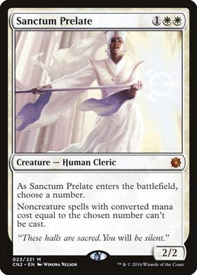 Sanctum Prelate card from Conspiracy: Take the Crown