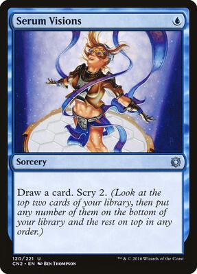 Serum Visions card from Conspiracy: Take the Crown