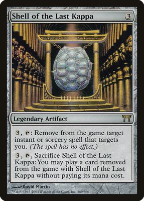 Shell of the Last Kappa card from Champions of Kamigawa