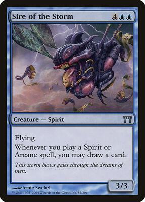 Sire of the Storm card from Champions of Kamigawa