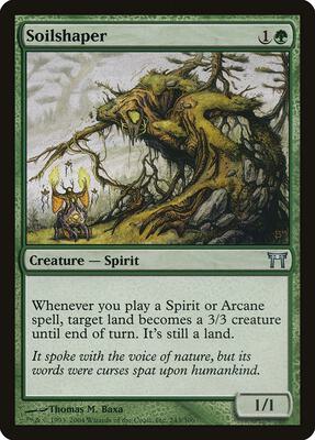 Soilshaper card from Champions of Kamigawa