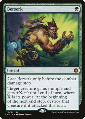 Berserk card from Conspiracy: Take the Crown