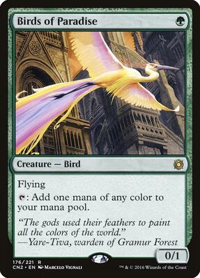 Birds of Paradise card from Conspiracy: Take the Crown