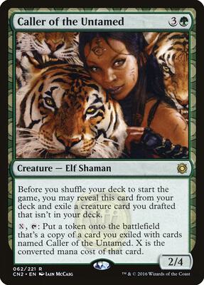 Caller of the Untamed card from Conspiracy: Take the Crown