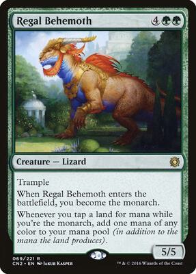 Regal Behemoth card from Conspiracy: Take the Crown