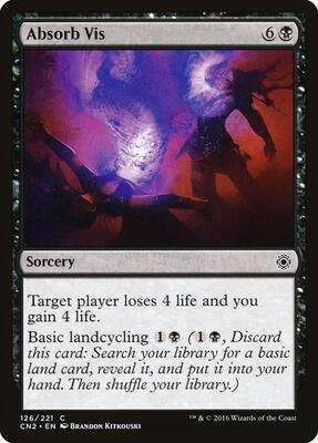Absorb Vis card from Conspiracy: Take the Crown