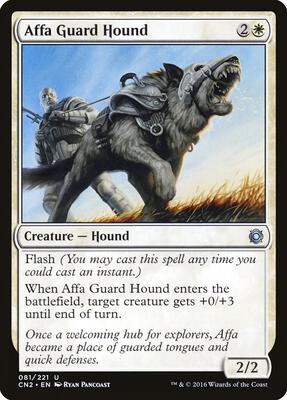 Affa Guard Hound card from Conspiracy: Take the Crown