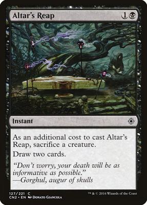 Altar's Reap card from Conspiracy: Take the Crown