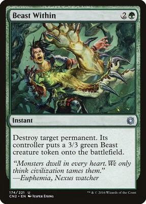 Beast Within card from Conspiracy: Take the Crown