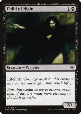 Child of Night card from Conspiracy: Take the Crown