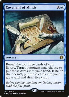 Covenant of Minds card from Conspiracy: Take the Crown