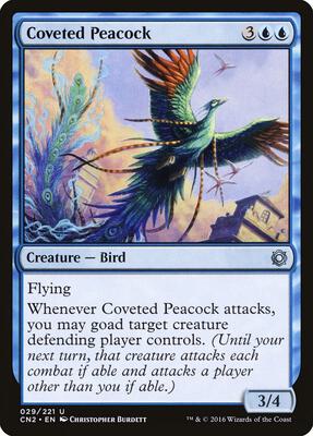 Coveted Peacock card from Conspiracy: Take the Crown