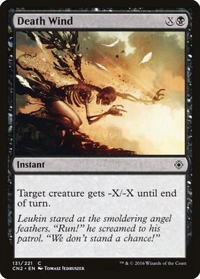 Death Wind card from Conspiracy: Take the Crown
