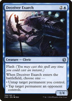 Deceiver Exarch card from Conspiracy: Take the Crown