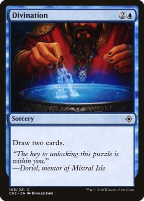 Divination card from Conspiracy: Take the Crown