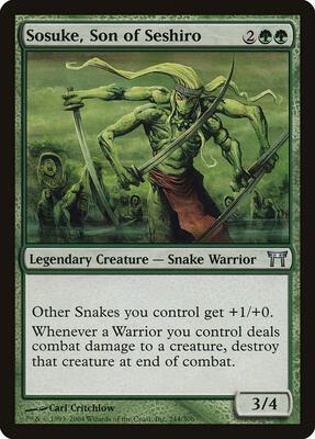 Sosuke, Son of Seshiro card from Champions of Kamigawa