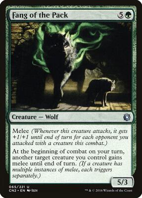 Fang of the Pack card from Conspiracy: Take the Crown