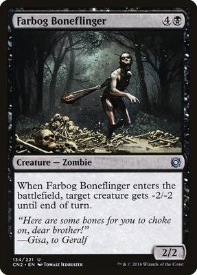 Farbog Boneflinger card from Conspiracy: Take the Crown