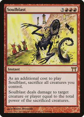 Soulblast card from Champions of Kamigawa