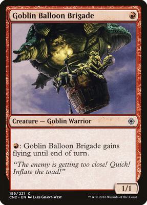 Goblin Balloon Brigade card from Conspiracy: Take the Crown