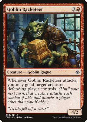 Goblin Racketeer card from Conspiracy: Take the Crown